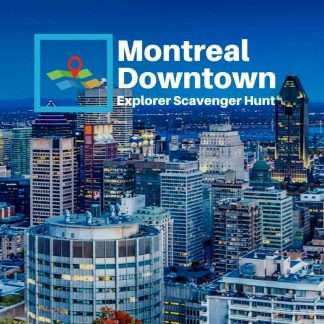Montreal Downtown Explorer scavenger hunt