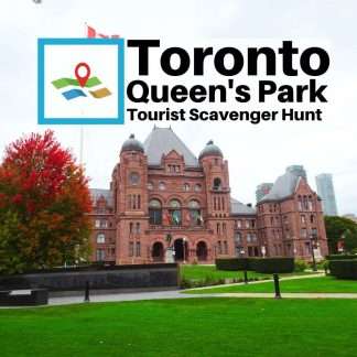 Toronto Queen's Park tourist scavenger hunt