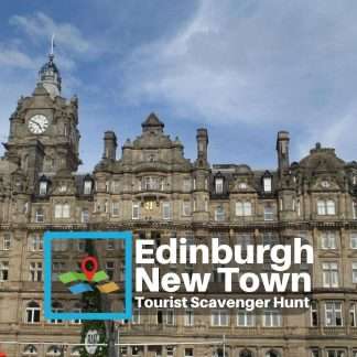 Edinburgh New Town Tourist Scavenger Hunt