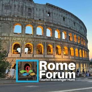 Rome Forum Tourist Scavenger Hunt